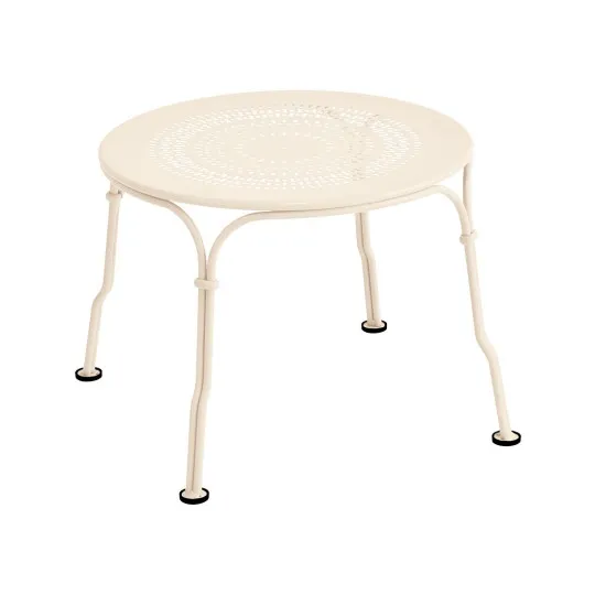 Table basse ronde FERMOB 1900 45cm en métal - 26 coloris