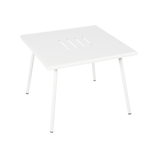 Table basse FERMOB Monceau 57x57cm en métal - 13 coloris