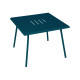 Table basse FERMOB Monceau 57x57cm en métal - 13 coloris