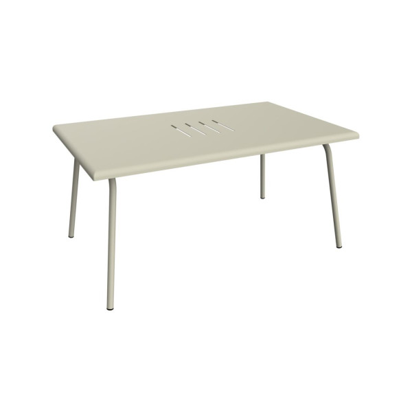 Table basse FERMOB Monceau 92x57cm en métal - 13 coloris