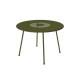 Table à manger ronde FERMOB Lorette 110cm en métal - 25 coloris