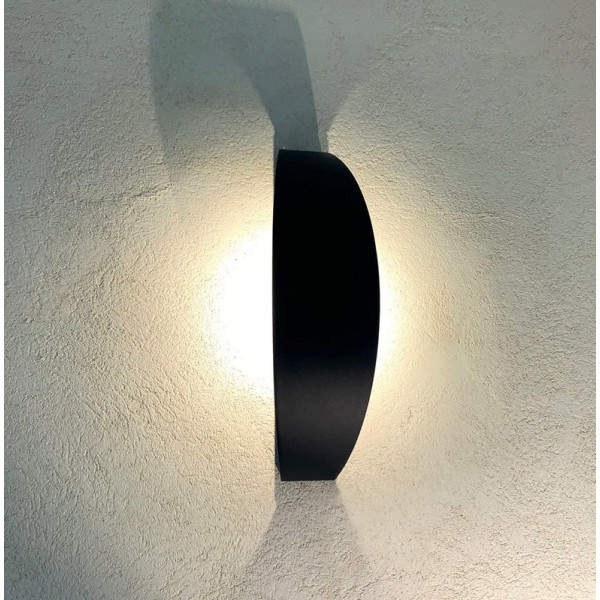 Applique murale LYX LUMINAIRES Trait de Lune coloris corten