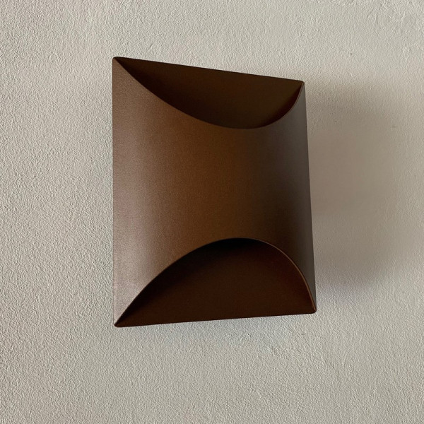Applique murale LYX LUMINAIRES AP 015 coloris corten