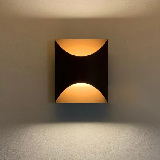 Applique murale LYX LUMINAIRES AP 015 coloris corten