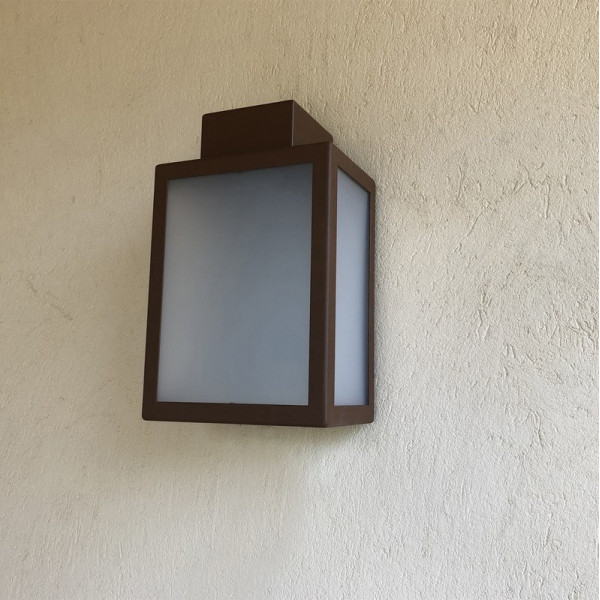 Applique murale LYX LUMINAIRES AP 030 coloris corten