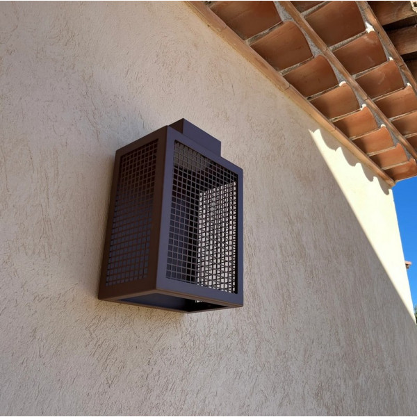 Applique murale LYX LUMINAIRES AP 030 TRAME coloris corten