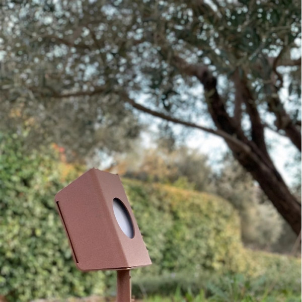 Spot lumineux LYX LUMINAIRES Kokon coloris corten