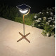 Chandelier solaire LYX LUMINAIRES Teexy coloris corten