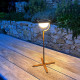 Chandelier solaire LYX LUMINAIRES Teexy coloris corten
