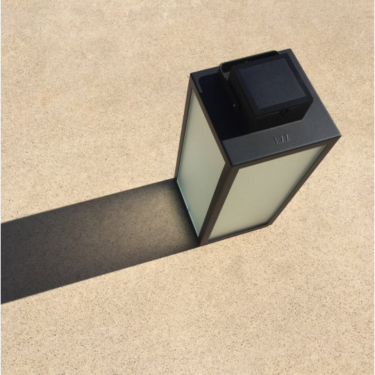 Lanterne solaire LYX LUMINAIRES LAS 500 coloris corten