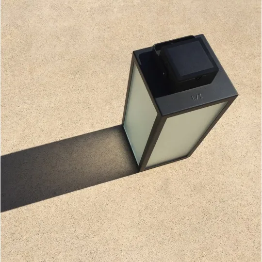Lanterne solaire LYX LUMINAIRES LAS 500 coloris corten