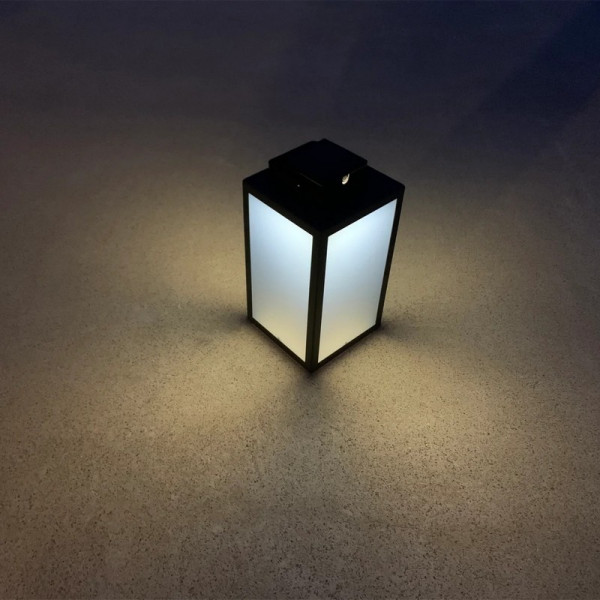 Lanterne solaire LYX LUMINAIRES LAS 500 coloris corten