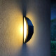 Applique solaire LYX LUMINAIRES Trait de Lune coloris corten