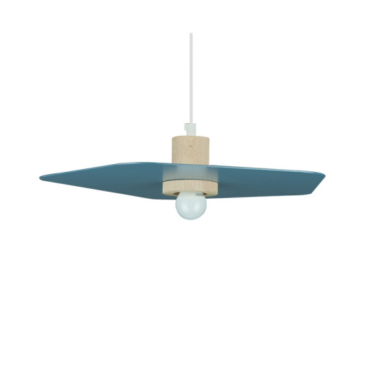 Suspension LUZ EVA Izi bleu gentiane