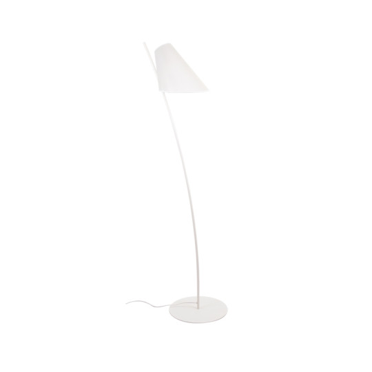 Lampadaire LUZ EVA Ginger blanc