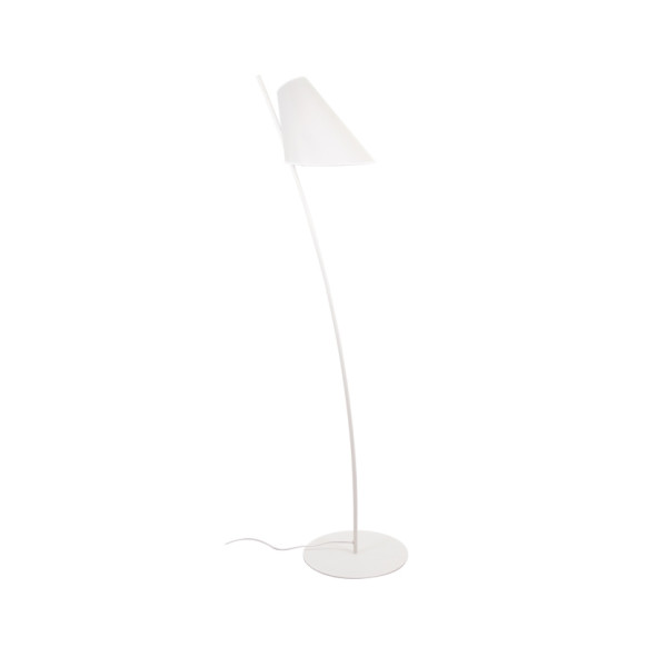 Lampadaire LUZ EVA Ginger blanc