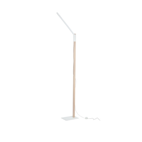 Lampadaire LUZ EVA Timeo blanc
