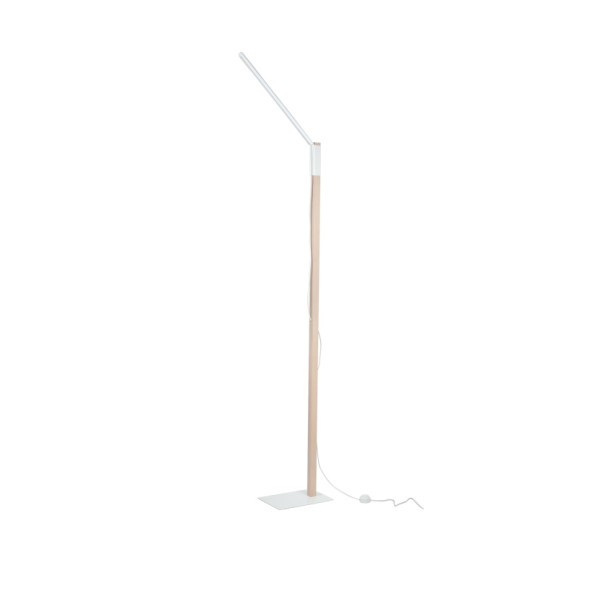 Lampadaire LUZ EVA Timeo blanc