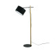 Lampadaire LUZ EVA Word noir