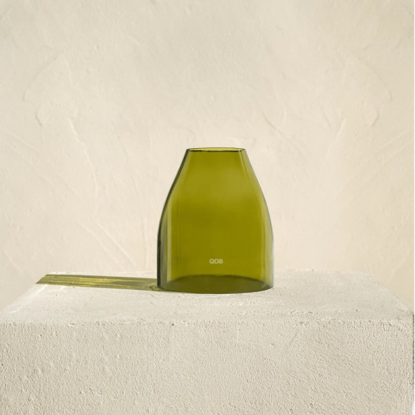 Cloche photophore en verre QDB EDITIONS Feuille Morte - 3 tailles