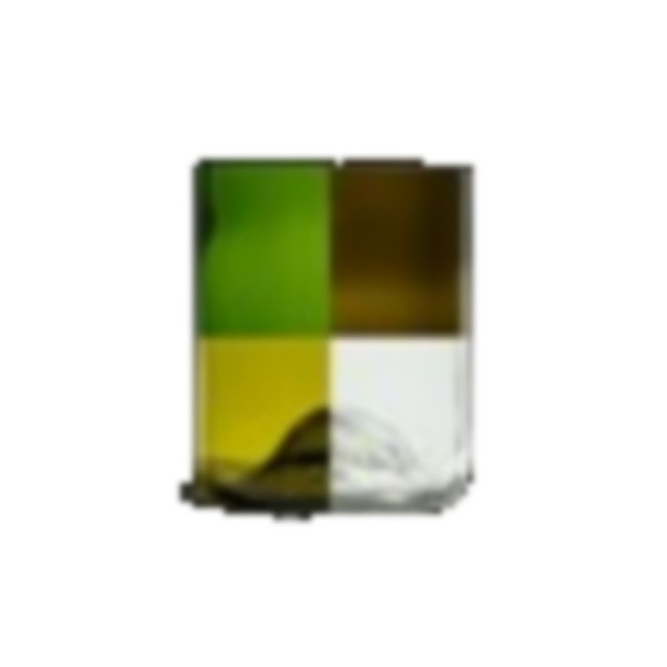 Set de 4 verres short drink en verre QDB EDITIONS Panaché 25cl
