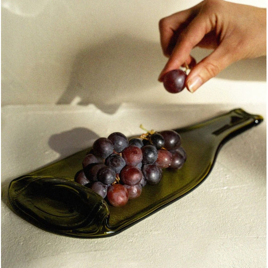 Planche à servir en verre QDB EDITIONS Large - 3 coloris