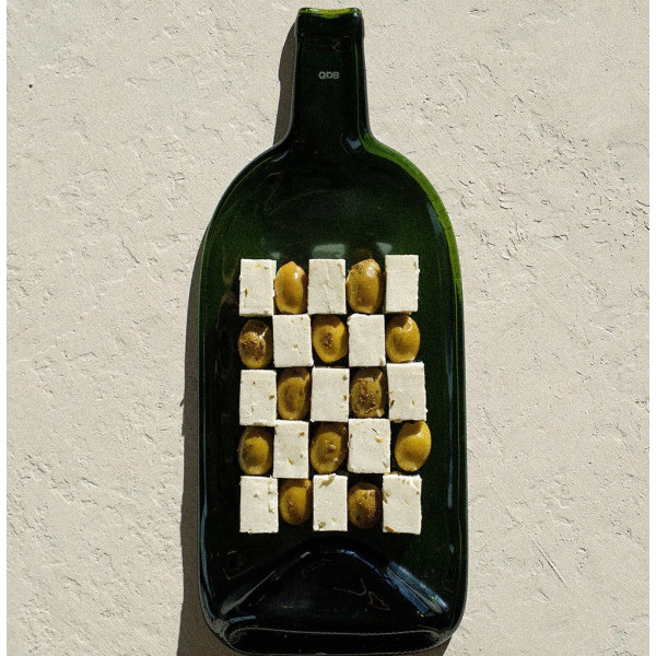 Planche à servir en verre QDB EDITIONS Large - 3 coloris