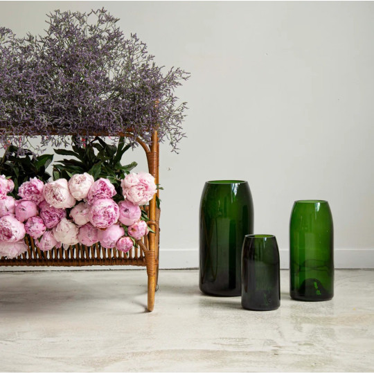 Vase en verre QDB EDITIONS Large - 4 coloris