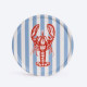 Plateau 727 SAILBAGS Homard rouge rayures bleu D.38