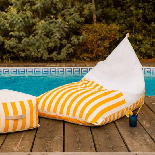 Pouf berlingot 727 SAILBAGS Dolce Vita Jaune