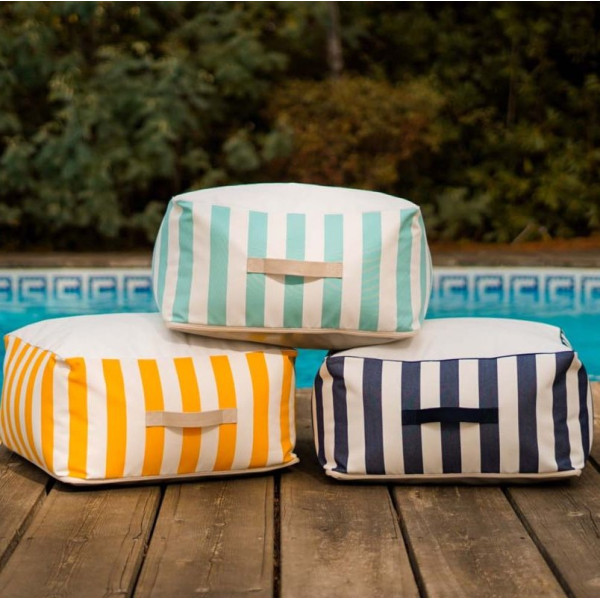 Pouf carré 727 SAILBAGS Dolce Vita Jaune