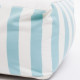 Pouf carré 727 SAILBAGS Dolce Vita Bleu Lagon