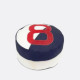Pouf solo 727 SAILBAGS Navy rouge D.54cm