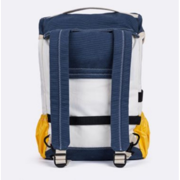Sacoche vélo sac à dos 727 SAILBAGS Biky bleu marine et jaune