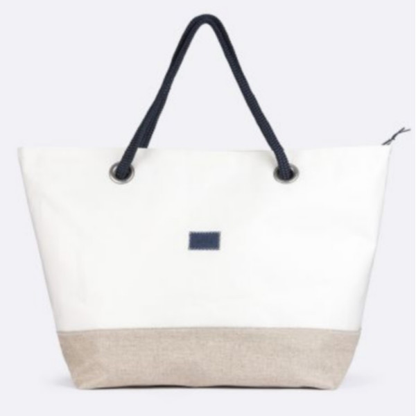 Sac de voyage 727 SAILBAGS Carla Lin et cuir Marine