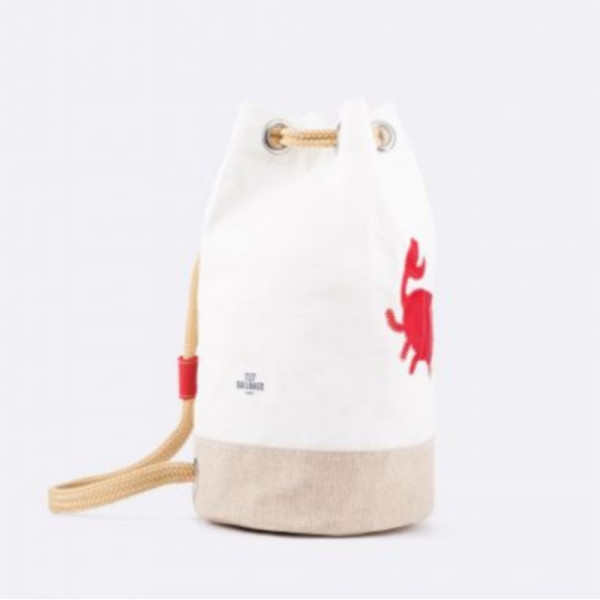 Sac de marin 727 SAILBAGS Matelot Jack Crabe rouge