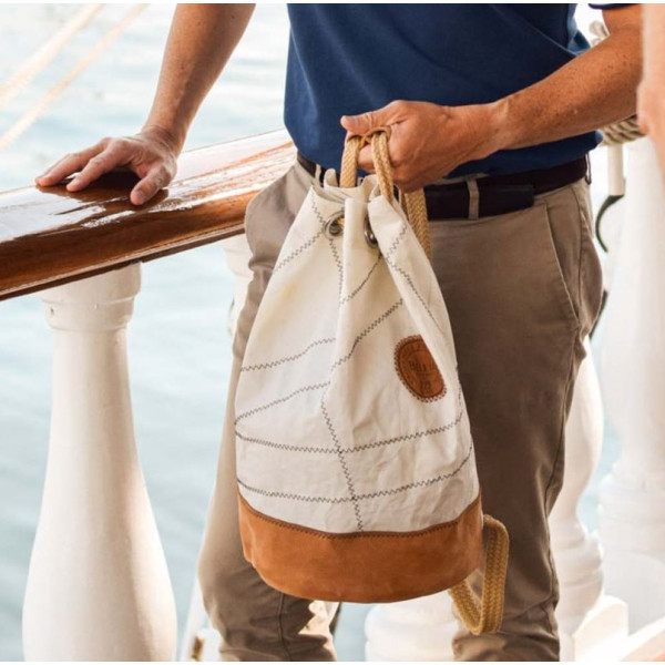 Sac de marin 727 SAILBAGS Matelot Jack Belem cuir