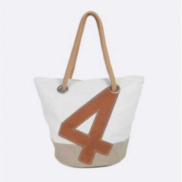 Sac à main 727 SAILBAGS Sandy Lin et cuir Ambre