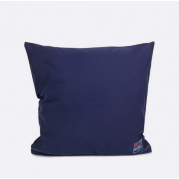 Coussin carré 727 SAILBAGS Navy rouge 50x50cm