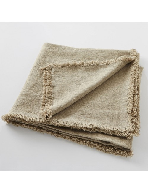 Dessus de lit Colorado Charvet 100% lin - 2 coloris