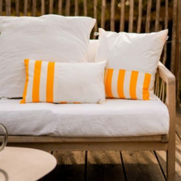 Coussin 727 SAILBAGS Dolce Vita Jaune 50x30cm