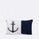 Coussin 727 SAILBAGS Ancre marine 50x30cm