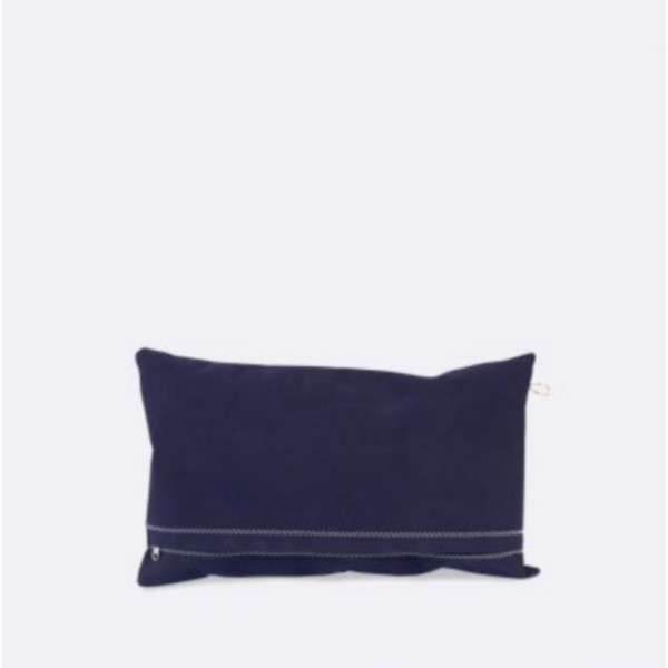 Coussin 727 SAILBAGS Navy rouge 50x30cm