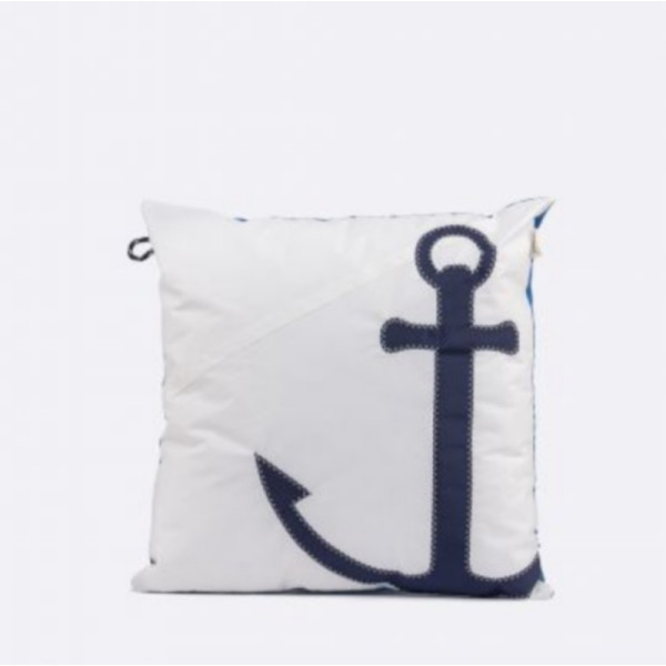 Coussin carré 727 SAILBAGS Ancre Marine 40x40cm