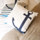 Coussin carré 727 SAILBAGS Ancre Marine 40x40cm