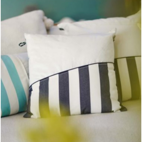 Coussin carré 727 SAILBAGS Dolce Vita Marine 40x40cm
