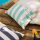Coussin carré 727 SAILBAGS Dolce Vita Lagon 40x40cm