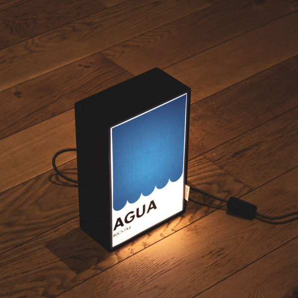 Lampe à poser illustrée MOOD Agua