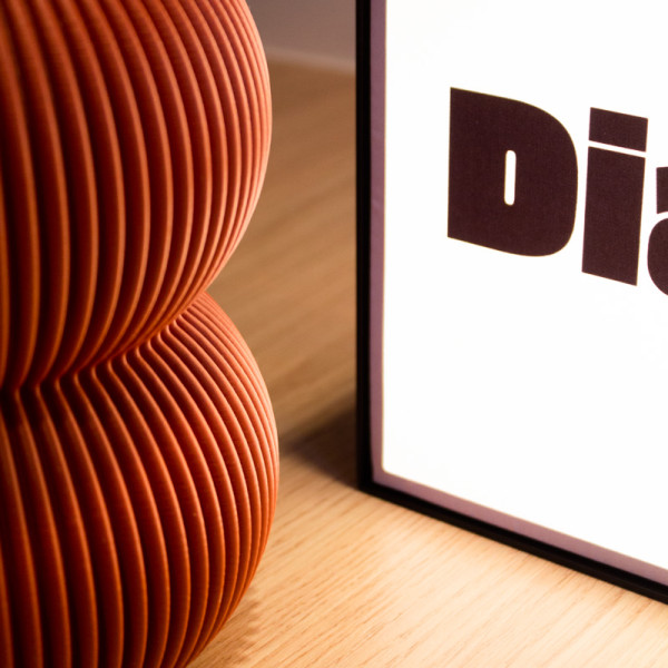 Lampe à poser illustrée MOOD Diantre!