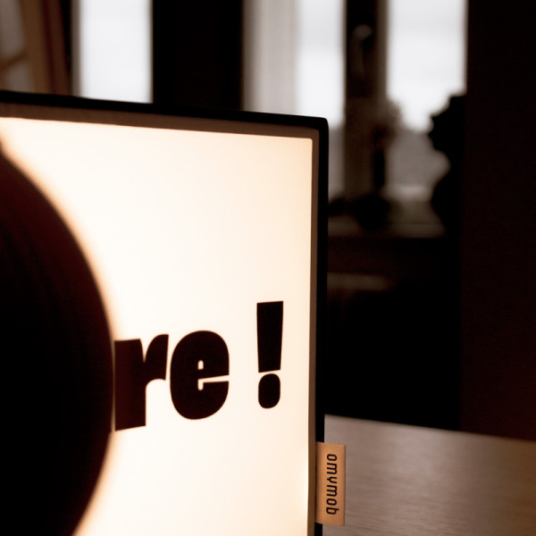 Lampe à poser illustrée MOOD Diantre!